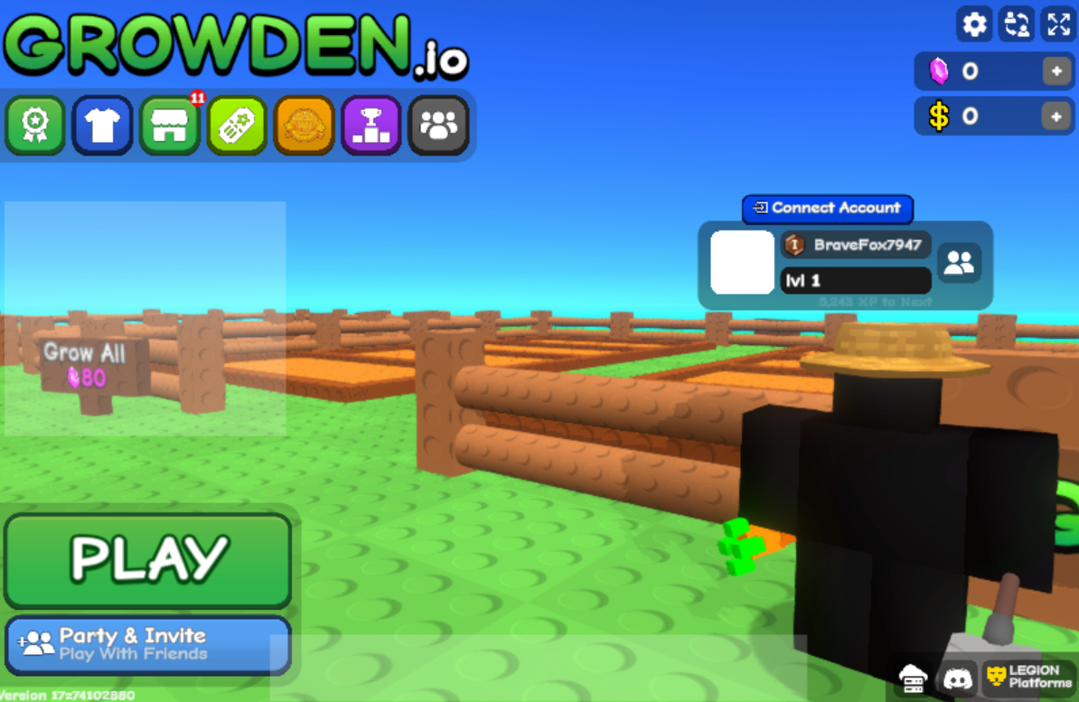 Garden Horizons Game Screenshot