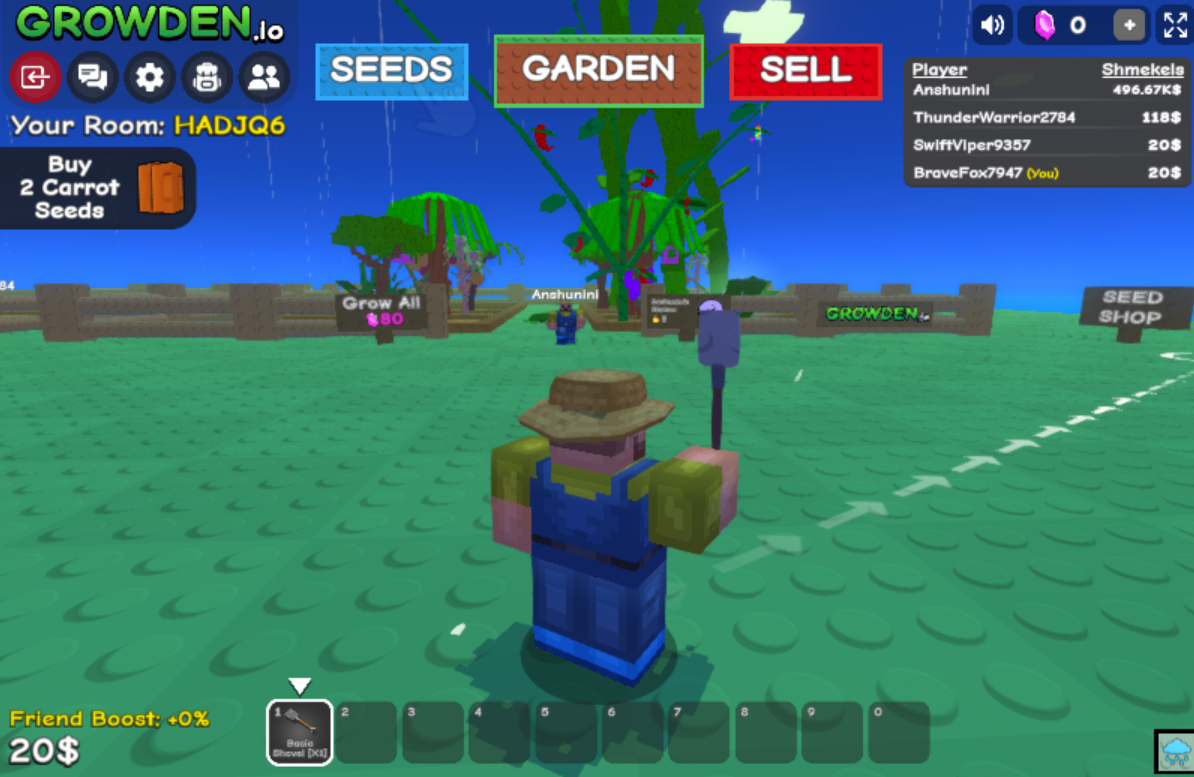 Garden Horizons Game Screenshot